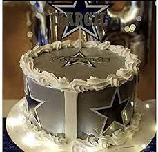 Dallas Cowboys Birthday Cake Topper gambar png
