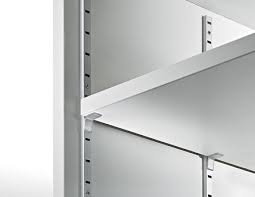 You can let them simply rest on the supports or nail them in place. Shelf Supports Do It Yourself Hettich