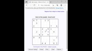 web sudoku evil puzzle 5 115 776 527
