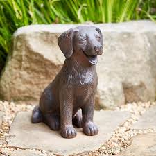 Golden Retriever Garden Statue