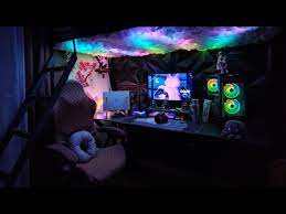 gaming room diy cloud ceiling