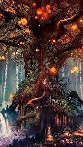 640x1136 forest fantasy artwork 4k