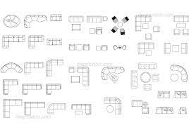 furniture living room dwg free cad