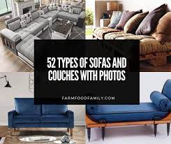52 types of sofas and couches with