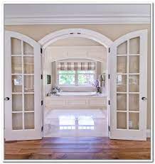 French Doors Interior Arched French Doors