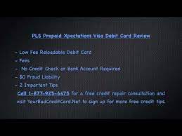 Card issuance is subject to identity verification. Pls Debit Card Prepaid Xpectations Visa Youtube