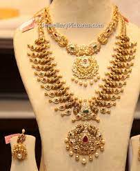 gold jewellery design necklace and