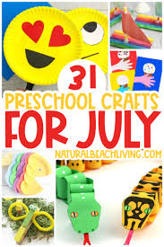 What are some preschool activities? 40 July Preschool Crafts Summer Art And Craft Activities Natural Beach Living