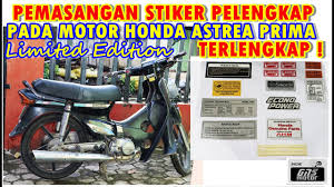 Posisi stiker ditailing astrea grand. Pasang Sticker Detailing Stiker Pelengkap Di Honda Astrea Prima Limited Edition Youtube