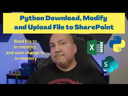 python file from sharepoint