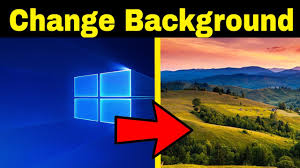 how to change desktop background image