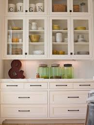 Glass Kitchen Cabinets Kitchen Wall