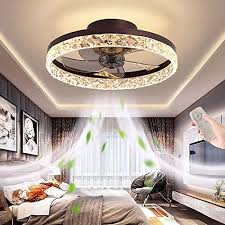 Smart Bladeless Ceiling Fan Light
