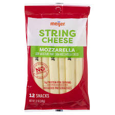 meijer mozzarella string cheese 12 oz