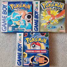 Getting closer to having all boxed Gen 1-3 Pokemon games! :D : r/Gameboy