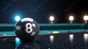 8 pool cue ball on the table powerpoint