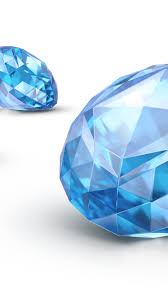 sapphire blue diamond 1080x1920 iphone