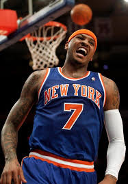Official page of carmelo anthony. Anthony Makes Knicks Debut With 27 Points And A Win The New York Times