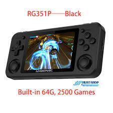 Máy Chơi Game RG351P Phiên Bản Mới Hỗ Trợ Cực Mượt PSP/PS1/Dreamcast Tích  Hợp Sẵn Hơn 2500 Games