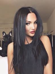 Here's a list of 50 best long hairstyles for black hair that are exotic yet simple to choose from. Very Dark Hair And A Puppy Photobomb Looking For Hair Extensions To Refresh Your Hair Look Instantly King Hair Color For Black Hair Hair Styles Dark Hair