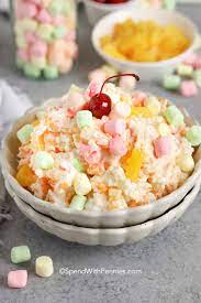 easy ambrosia salad spend with pennies
