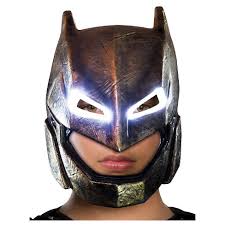 Batman Adult Armored Light Up Mask Dc Comics Dawn Of Justice Target
