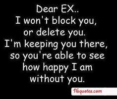 My ex boyfriends, who don&#39;t deserve me on Pinterest | Ex Boyfriend ... via Relatably.com