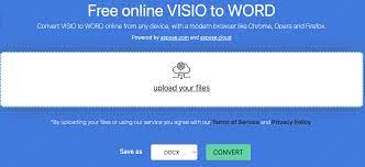 Convertir Visio en Word - Convertisseur VSDX VSD en Word gratuit en ligne