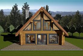 Log House Plans Log Cabin Bc