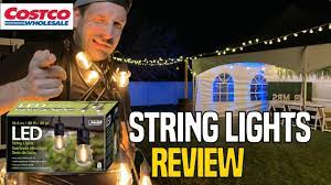 costco feit string lights review