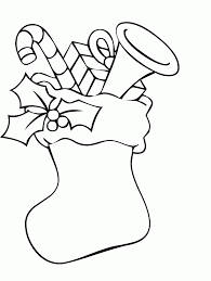 Use the download button to see the full image of plain christmas stocking coloring pages free, and download it in your computer. Coloring Pages Christmas Stocking Coloring Home