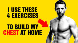 build pec muscles at home