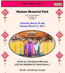 ching ming celebration at skylawn park