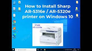 Epson ecotank l3110 printer software and drivers for windows and macintosh os. Download Sharp Ar 5316e Driver Download