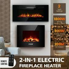 Maxkon Electric Fireplace Heater Stove