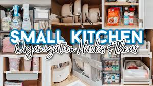 small kitchen organization ideas 2023