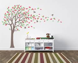Large Tree Wall Decal With Colourful