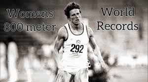 women s 800m world record history 2