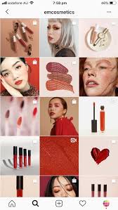 insram feed ideas for makeup artists