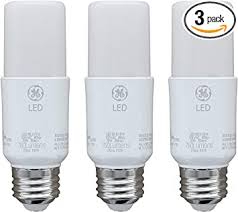 Ge Lighting 79368 Led Bright Stik 10 Watt 60 Watt Replacement 760 Lumen Light Bulb Non Dimmable With Medium Base Soft White 1 Box 3 Bulbs Total Amazon Com