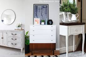 8 White Furniture Makeovers Paint