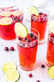 cranberry mocktail food folks and fun