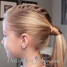I finished the look by smoothing the pieces left out from the waterfall braid with a little water. 17 Lazy Hairstyle Ideas For Girls That Are Actually Easy To Do