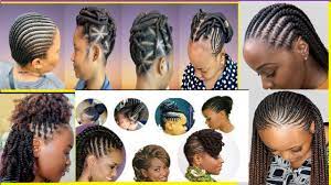 trending braided cornrow hairstyles