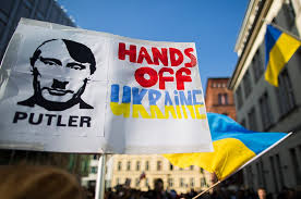 Here's 'Putler:' The mash-up image of Putin and Hitler sweeping Ukraine -  The Washington Post