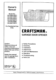 craftsman 139 53671srt1 owner s manual