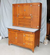 antique oak seller s kitchen cabinet