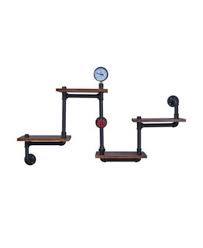 Industrial Rustic Pipe Shelving Unit