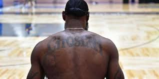 At first we didn't know what to do with our lives we were weak in our minds we never even tried to do what we were meant to do to live our lives the way we should but then, we finally. Lebron James And The Meaning Of One Of His Chosen 1 Tattoos In The Nba Archysport
