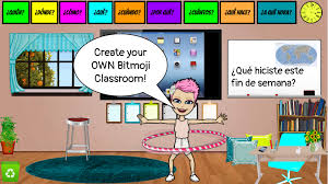 Dewitt's bitmoji classroom located on the homepage of your canvas classroom. Creating A Bitmoji Classroom